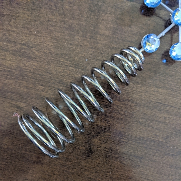 ❗ SOLD ❗Bling Rhinestone Snowflake Tree Topper - Picture 3 of 6